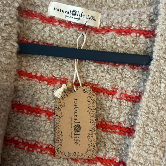 Natural Life Calla Jacquard Cardigan Sweater - Picture 6 of 7